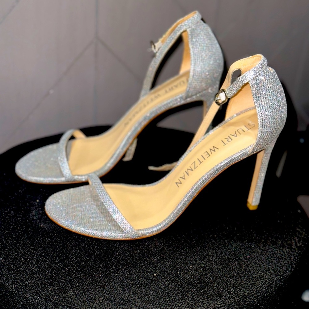 Sparkly Heels, Worn Once For About Two Hours To W… - image 1
